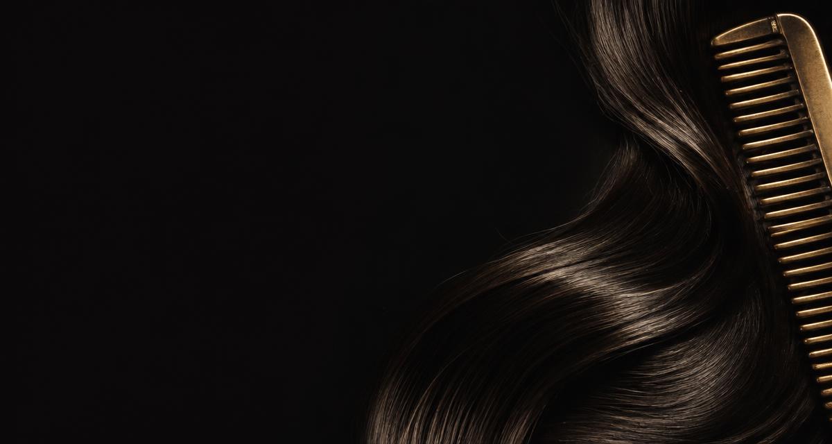 Cabello y peine de salón bajo una luz champagne, portada de OLD PROMOS